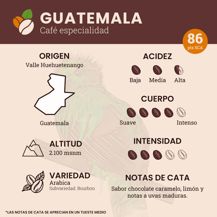 Guatemala Huehuetenango - 5 kilos - Granel