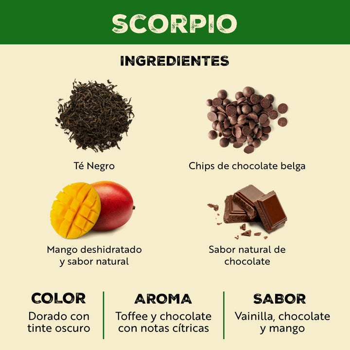 Té Negro - Scorpio - 150 g