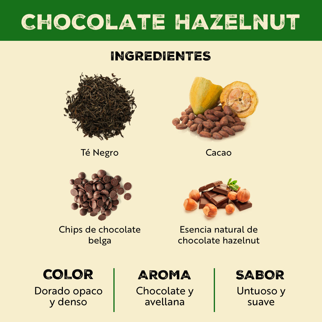 Té Negro - Chocolate Hazelnut - 150 g