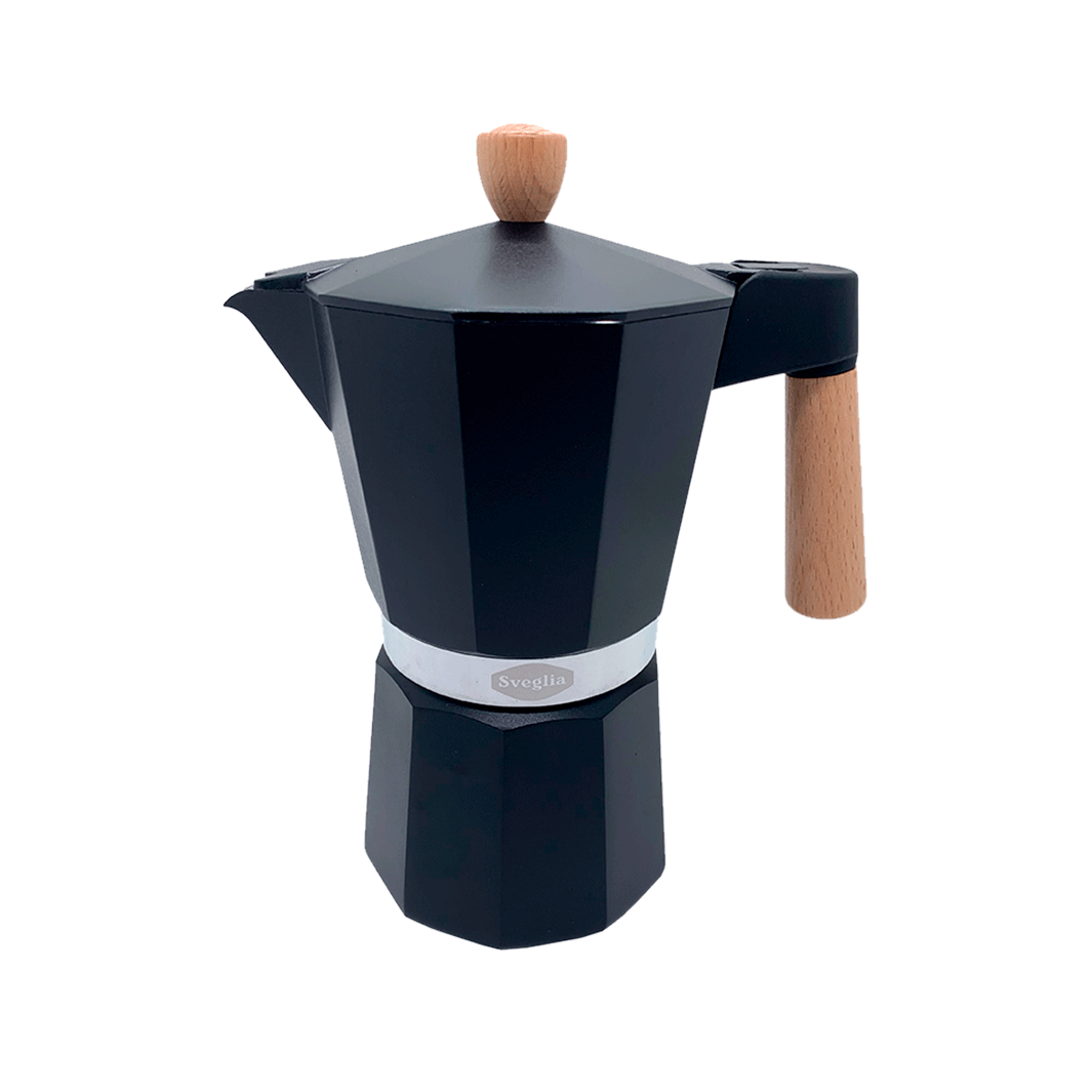 Caja - Cafetera Moka 9 Tazas - 6 unidades