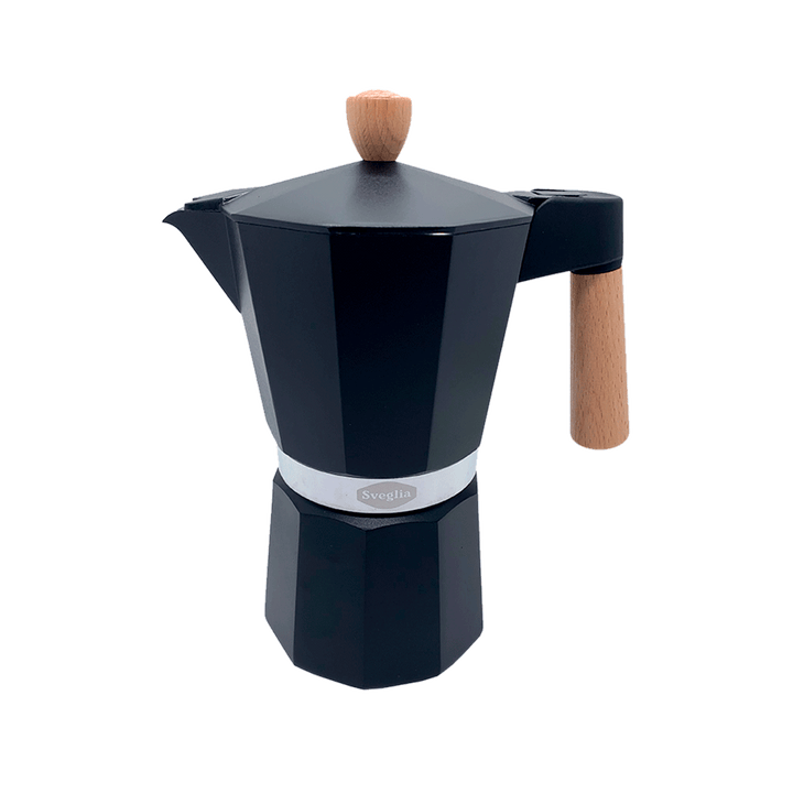 Caja - Cafetera Moka 9 Tazas - 6 unidades