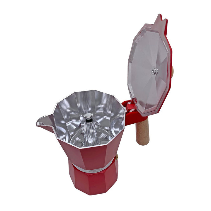 Caja - Cafetera Moka 9 Tazas - 6 unidades