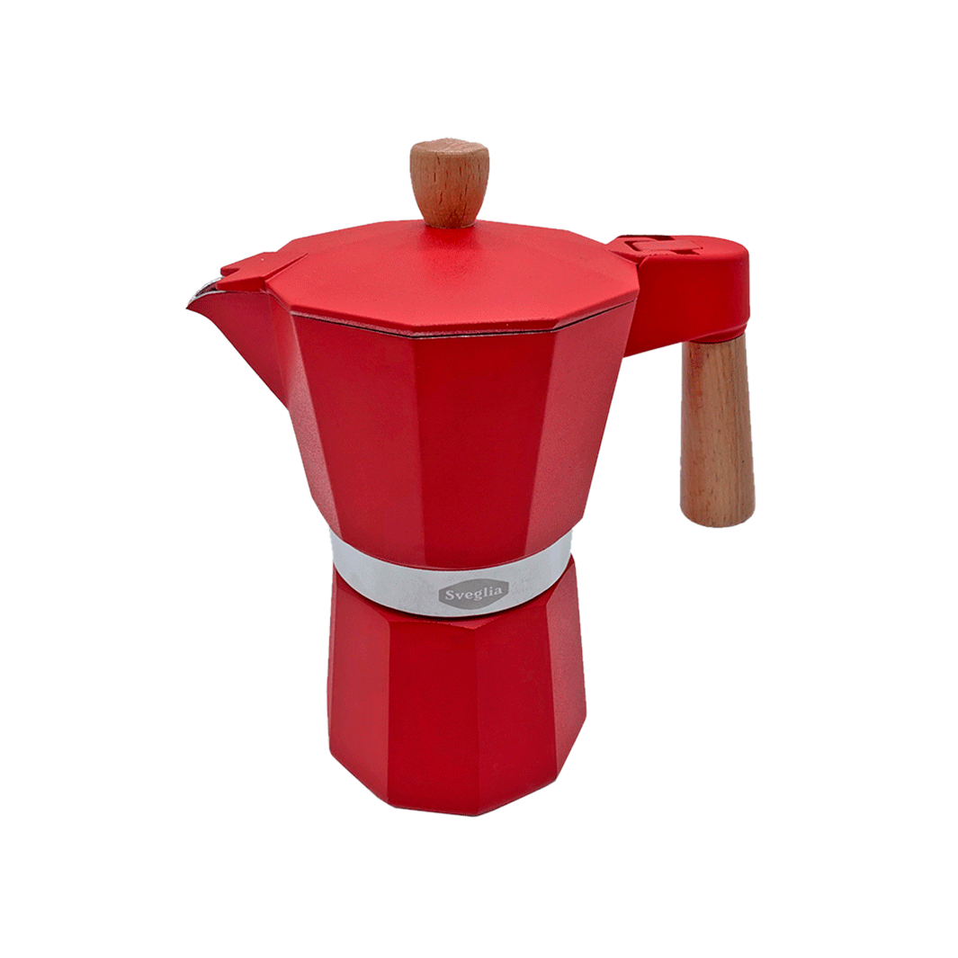 Caja - Cafetera Moka 6 Tazas - 6 unidades