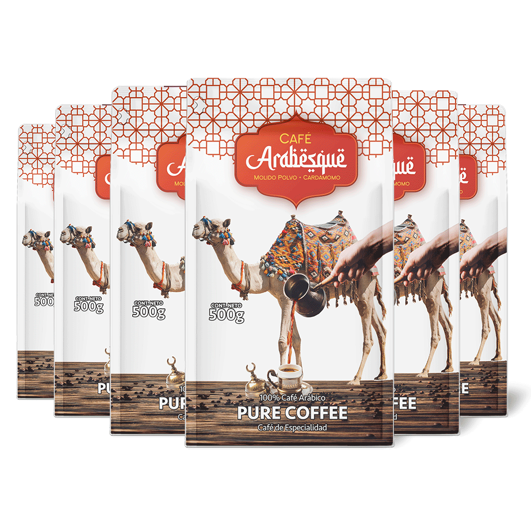 Caja Turco Arabesque - 6 x 500 g