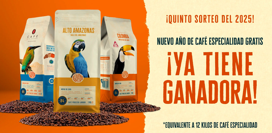 ¡Tenemos una nueva ganadora de un año de café de especialidad!