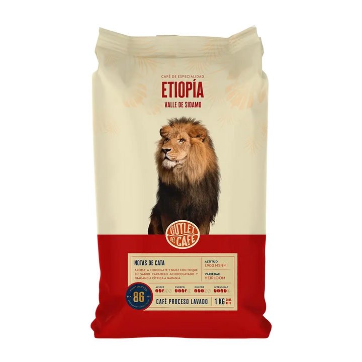 Etiopía Sidamo Envasado Automático - 1 Kilo