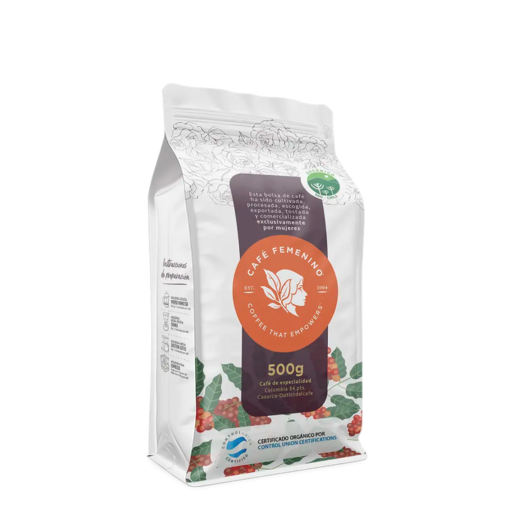 Café Orgánico Femenino - Sostenible - 500g