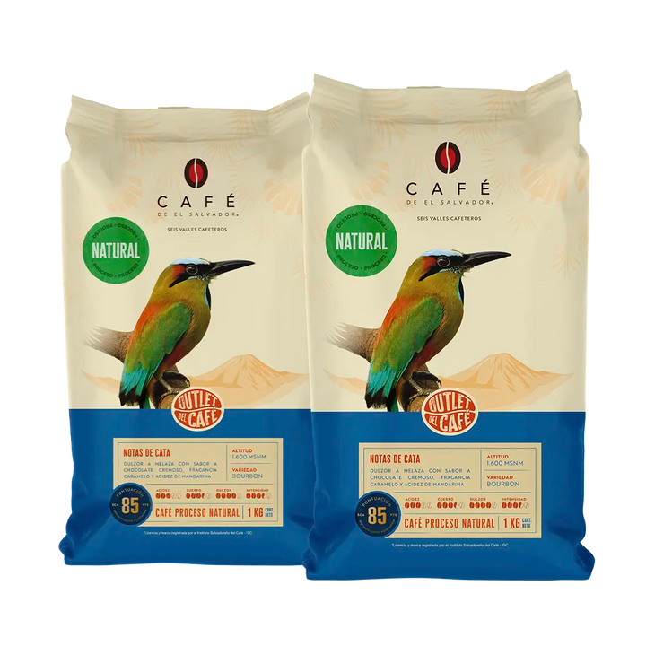 Pack Duo - 2 Kilos - El Salvador Proceso Natural