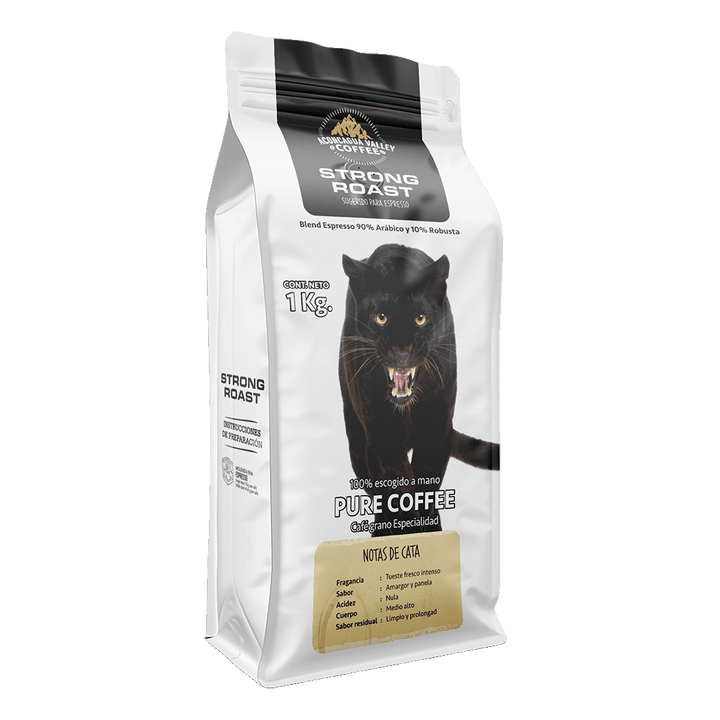 Strong Roast - 1 kg - Doble Tostado para Espresso