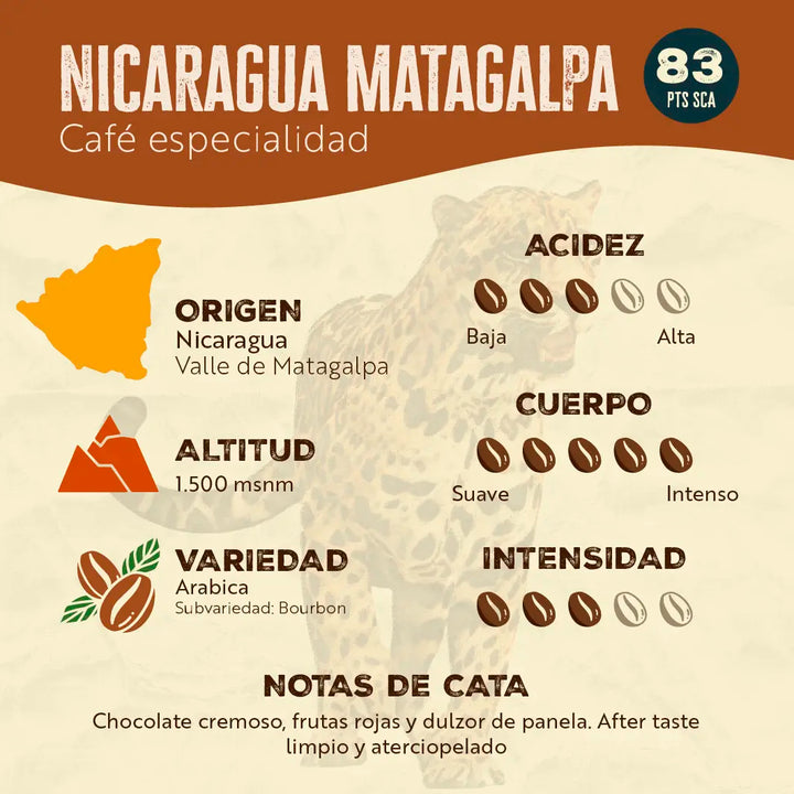 Nicaragua Matagalpa - Café Verde
