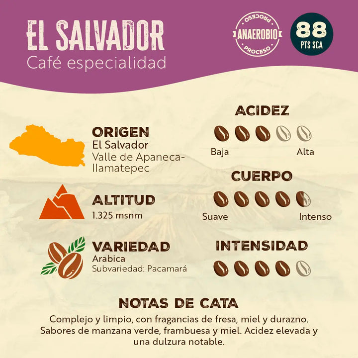 El Salvador - 500 g - Pacamará Anaerobio