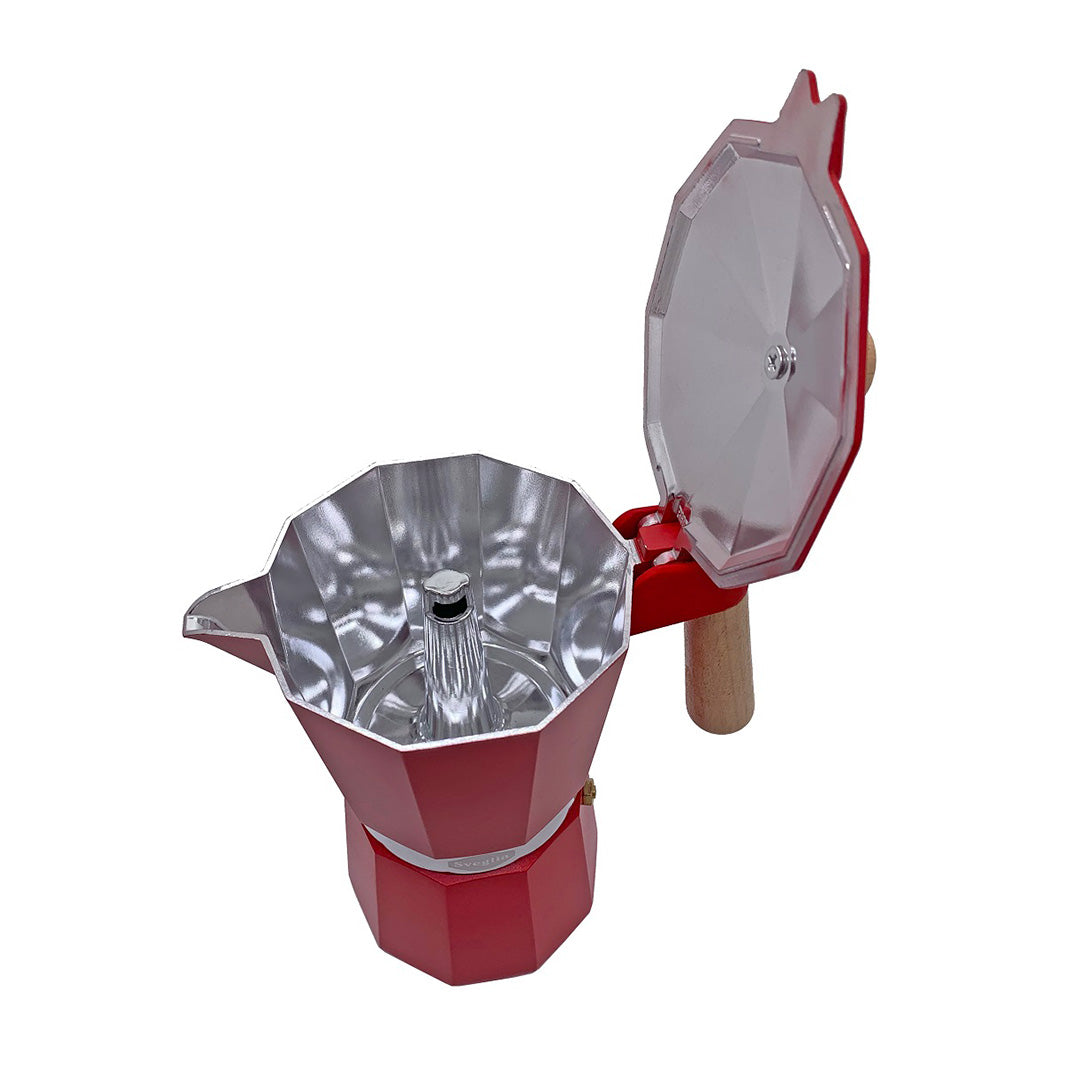 Caja - Cafetera Moka 9 Tazas - 6 unidades