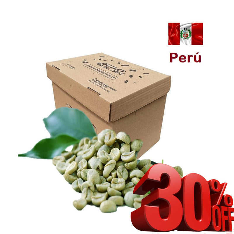 5 kg Café VERDE PERU SELECCION 1 84 Pts para TOSTAR + envío GRATIS*