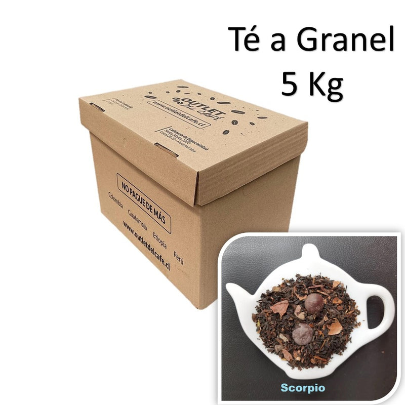 Té Negro Scorpio Total 5 Kg - Té Gourmet - Arte del Té