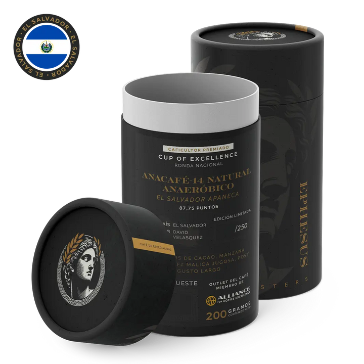 Anacafé-14 Natural Anaeróbico - El Salvador, Apaneca 87,75 pts