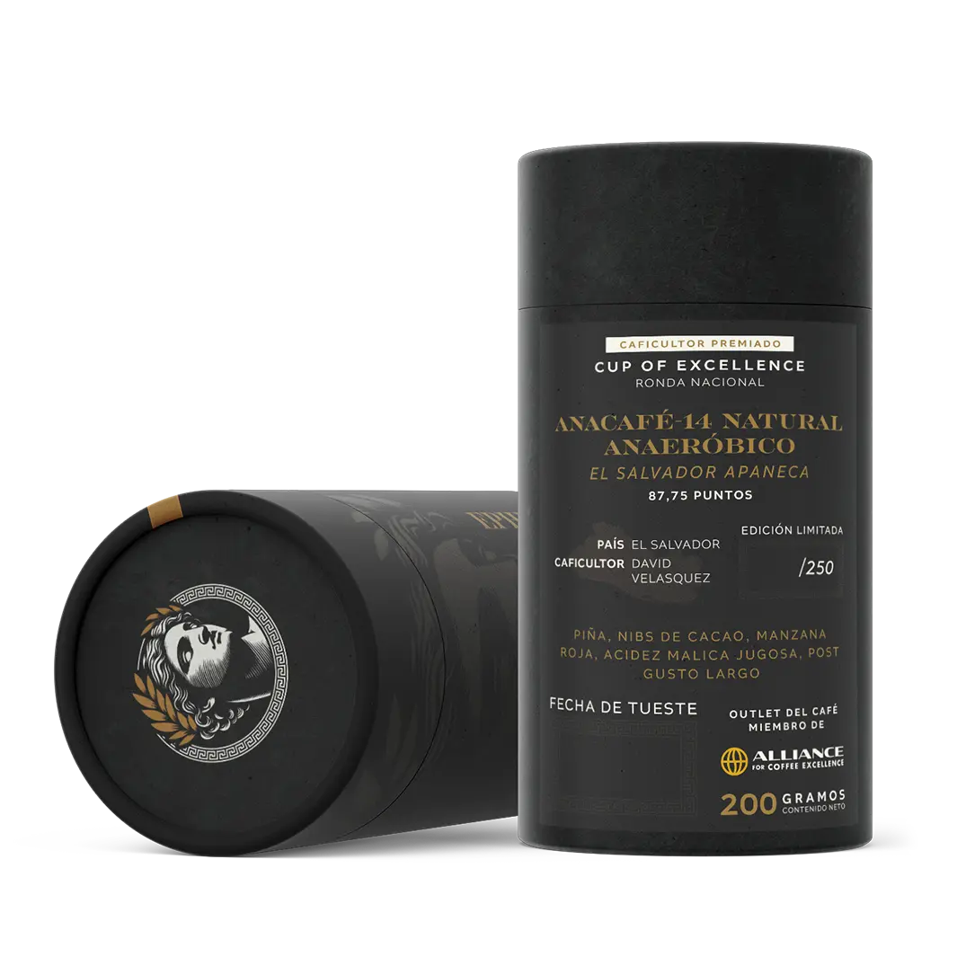 Anacafé-14 Natural Anaeróbico - El Salvador, Apaneca 87,75 pts