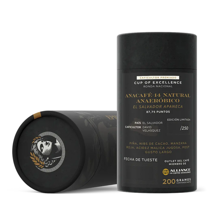 Anacafé-14 Natural Anaeróbico - El Salvador, Apaneca 87,75 pts