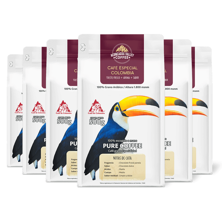 Caja Colombia Excelso - 6 x 500 g