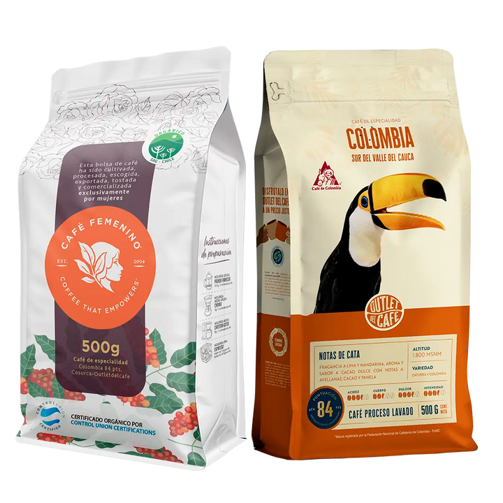 Pack - Femenino + Colombia - 500 g