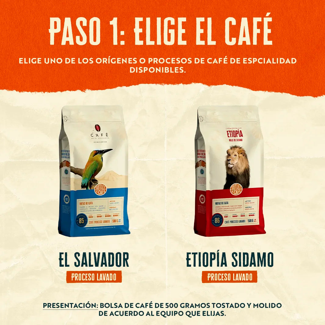 Regalo Corporativo - Pack Equipo + Café Molido 500g