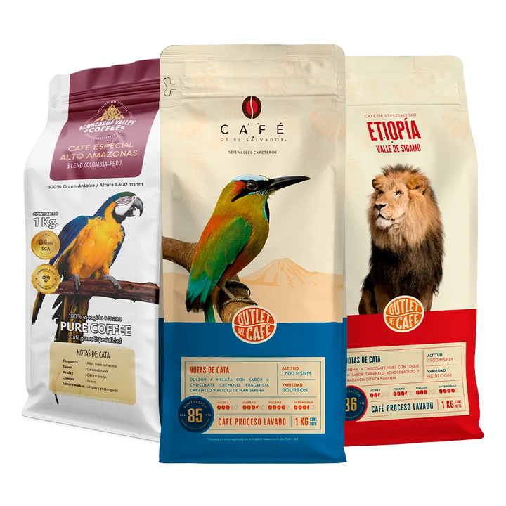 Pack - 3 Kilos - Nueva Riqueza Cafetera