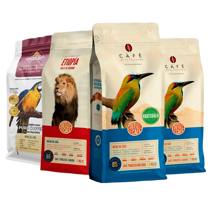 Pack - 4 Kilos - Nuevos Tesoros Cafeteros