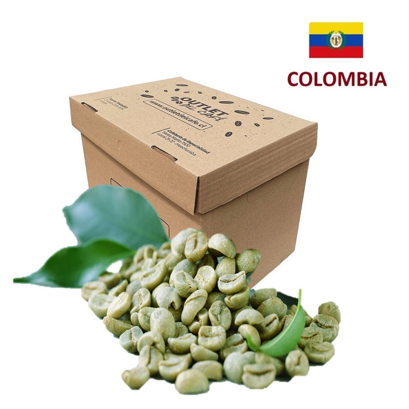 5 kg Café VERDE COLOMBIA COSURCA 84 Pts para TOSTAR + envió GRATIS*