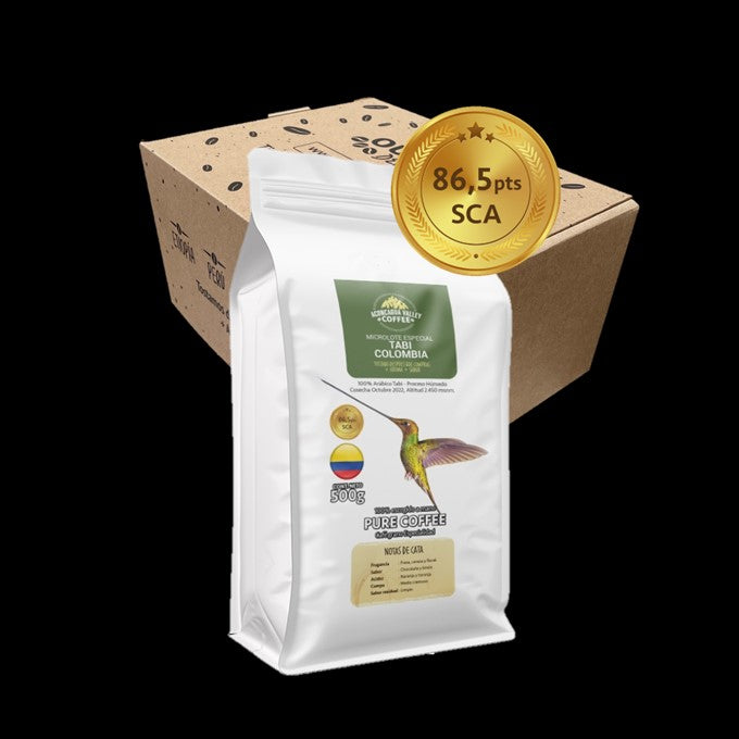 Microlote Especial TABI 500g 86 Pts Sca COLOMBIA + Freeshipping